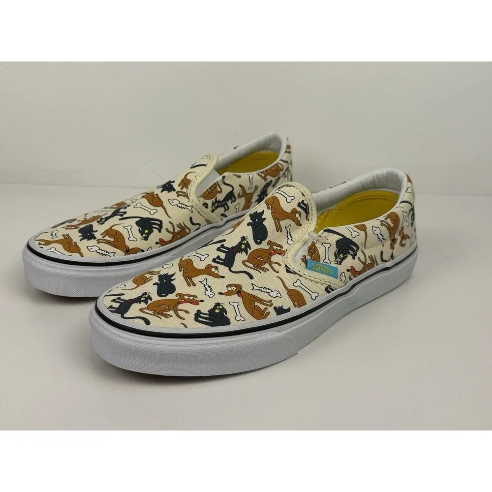 Vans Classic Slip On The Simpsons Family Pets‎ Size 6 Juniors VN0A4UH80JE